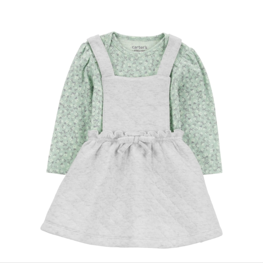 Carter's Baby Dress with Floral Onesie